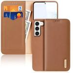 Dux Ducis Hivo usnjen ovitek za Samsung Galaxy S23 Plus - Rjava KP25045