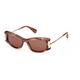 Max Mara MM0189 68E ONE SIZE (52) Rjava/Rjava