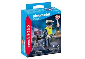 PLAYMOBIL Special Plus 70305 Policaj z radarjem