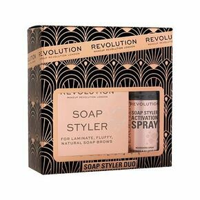Makeup Revolution Komplet za urejanje obrvi (Soap Style r Duo)