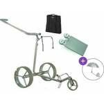 Justar Carbon Light SET Silver Električni voziček za golf