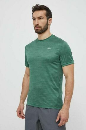 Kratka majica za vadbo Reebok Athlete zelena barva