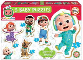Educa Baby puzzle Cocomelon 5v1 (3-5 kosov)