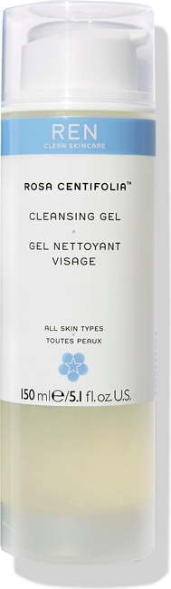 Ren Clean Skincare Rosa Centifolia čistilni gel za vse tipe kože 150 ml za ženske