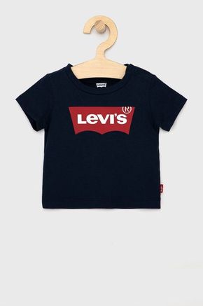 Levi's otroški t-shirt 62-98 cm - mornarsko modra. Otroški t-shirt iz kolekcije Levi's. Model izdelan iz pletenine s potiskom.