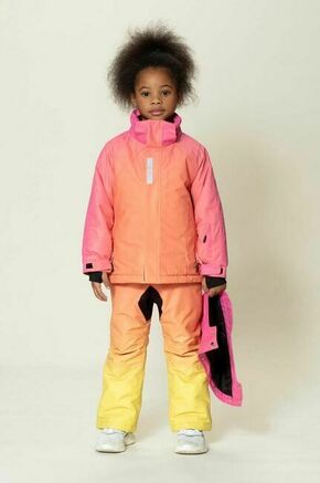 Otroška smučarska jakna Gosoaky FAMOUS DOG roza barva - roza. Otroška jakna iz kolekcije Gosoaky. Podložen model