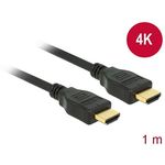 Kabel DELOCK, HDMI (M) na HDMI (M), High Speed sa Ethernet 4k, 1m