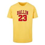 Mister Tee Majica 'Ballin 23' rumena / rdeča / bela 4988598