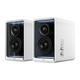 Edifier QR65 zvočniki, 2.0, 65W/70W, brezžični, bluetooth, beli/črni, USB