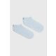 Nogavice Tommy Hilfiger 2-pack ženski - modra. Kratke nogavice iz kolekcije Tommy Hilfiger. Model izdelan iz elastičnega, enobarvnega materiala. V kompletu sta dva para.
