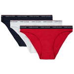Tommy Hilfiger 3 PAKET - ženske hlačke Bikini UW0UW00043 -012 (Velikost XS)