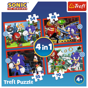 Trefl Puzzle 4v1 Sonic/Sonic The Hedgehog 28