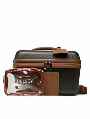 Delsey Potovalni kovček Chatelet Air 001676310-06 Rjava