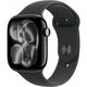 Apple Watch Series 11 Jet Black/Slate Titanium, Black Sport Band M/L 46mm LTE pametna ura