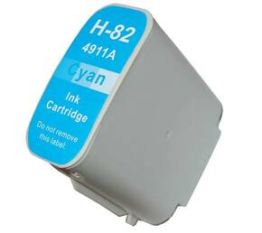 FENIX C-HP82XL Cyan barvna kartuša nadomešča kartušo HP C4911A (HP82 ) kapaciteta 69ml za cca 1430 strani A4 pri 5% pokritosti