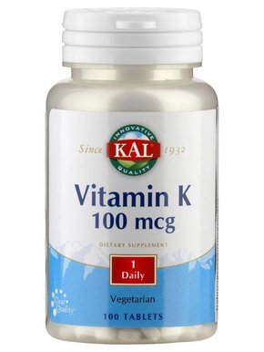 KAL Vitamin K - 100 mcg - 100 tabl.