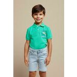 Otroške kratke hlače iz jeansa Mayoral soft denim - modra. Otroške kratke hlače iz kolekcije Mayoral. Model izdelan iz jeansa.