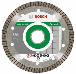 Bosch Diamantna rezalna plošča Best for Ceramic Extra-Clean Turbo