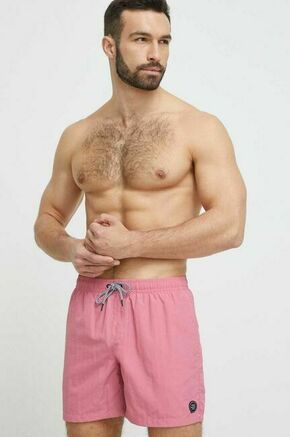 Kopalne kratke hlače Protest roza barva - roza. Kopalne kratke hlače iz kolekcije Protest. Model izdelan iz enobarvnega materiala. Izjemno zračen