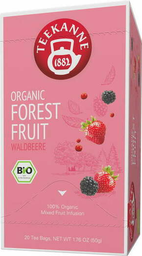 TEEKANNE Bio Organic Forest Fruit - 20 dvoprekatnih vrečk