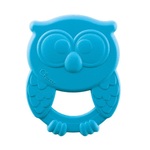 CHICCO Žvečilka Eco+ Owl Sova modra 3m+
