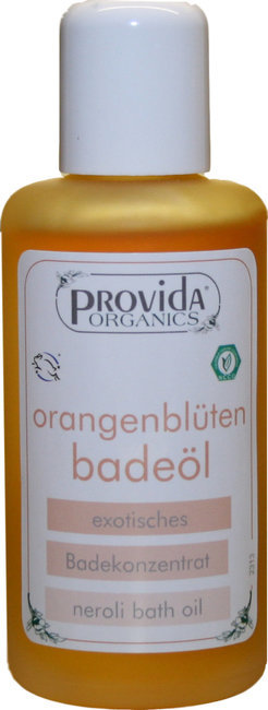 "Provida Organics Olje za kopel s cvetovi pomarančevca - 100 ml"
