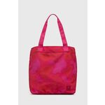 Torbica Champion roza barva - roza. Velika nakupovalna torbica iz kolekcije Champion. brez zapenjanja model izdelan iz tekstilnega materiala.