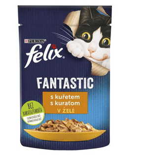 Felix hrana za mačke Fantastic s piščancem v želeju