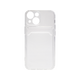 Chameleon Apple iPhone 13 mini - Gumiran ovitek (TPUC) - prozoren svetleč Card