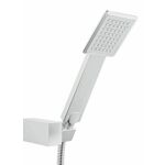 SINUS tuš set (gibljiva cev 150 cm, prha 1 funkcija, držalo za prho) krom