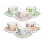 Tognana Set skodelic za čaj Iris Medina 200ml / 6 kos / porcelan
