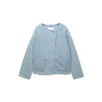 Pull&Bear Prehodna jakna svetlo modra 24730377