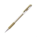 PENTEL Roler gel metallic hybrid gel grip, zlat K118-X