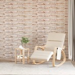 Vidaxl 3D stenski paneli 14 kosov rjavi 100x25 cm EPS