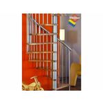 MINKA stopnice spiral effect Fi 140 27632 srebrna/bukev