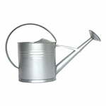 Vrtni zalivalnik v srebrni barvi Esschert Design New, 10 l