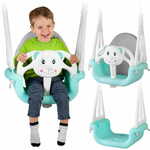 shumee Ricokids 3v1 gugalnica z vedro Teddy bear, turkizna