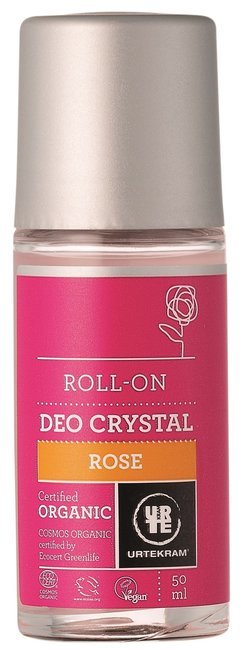 "Urtekram Kristal Deo roll-on Rose - 50 ml"