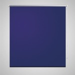 vidaXL Roleta / Senčilo za Zatemnitev Oken 80 x 230 cm Temno Modre Barve