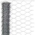 Nature Žična mreža šestkotna 1x10 m 40 mm galvanizirano jeklo