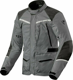 Rev'it! Voltiac 3 H2O Grey/Black M Tekstilna jakna