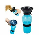 Verkgroup Prenosni bidon z lijakom za pse 500ml