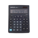 MAUL namizni kalkulator MXL 12, črn, ML7267090