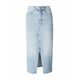 Vero Moda Jeans krilo Veri 10295731 Modra Regular Fit