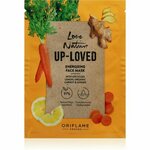 Oriflame Love Nature Up-Loved Upcycled Lemon & Organic Carrot & Ginger obnovitvena maska 10 ml
