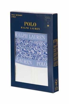 Boksarice Polo Ralph Lauren 2-pack - modra. Otroški Boksarice iz kolekcije Polo Ralph Lauren. Model izdelan iz elastične pletenine. V kompletu sta dva kosa.