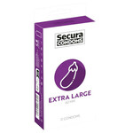 Secura Jajčevec - ekstra velika kondoma - 60mm (12 kos)