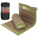 Podloga za vadbo Acupressure PREMIUM z blazino 67x42x2 cm, Mascara khaki