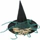 Čarovniški/halloween klobuk za odrasle s pajki