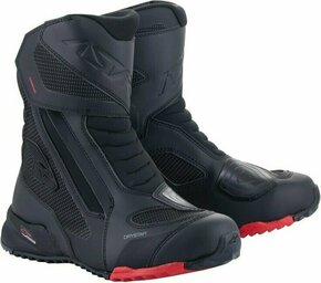 Alpinestars RT-7 Drystar Boots Black/Red 45 Motoristični čevlji